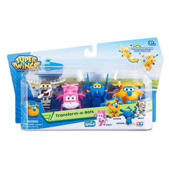Figuras de acção Transform-a-Bot Super Wings Multi cor