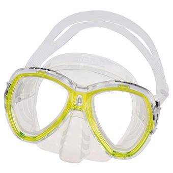 Máscara de mergulho SEAC Elba | Transparente, Amarelo - 1