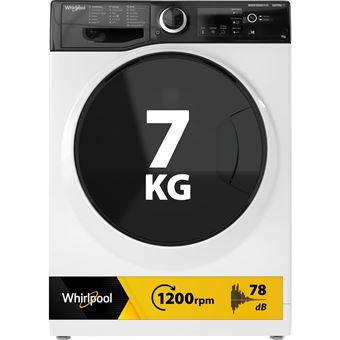 Máquina de Lavar Roupa Whirlpool WSB 725 D IT | 7 Kg | 1151 RPM | B | Branco - 1