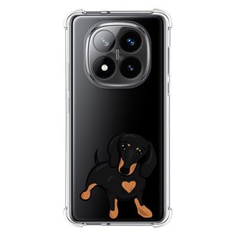 Capa TUMUNDOSMARTPHONE de silicone à prova de choque para Xiaomi Redmi Note 14 Pro+ Plus 5G Dogs Design 04 Desenhos - 1