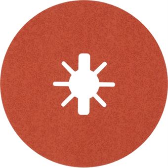 Rebolo Bosch R782 X-LOCK 125mm G60 5er| 2608621809 EXPERT RANGE | Cor de ferrugem - 1