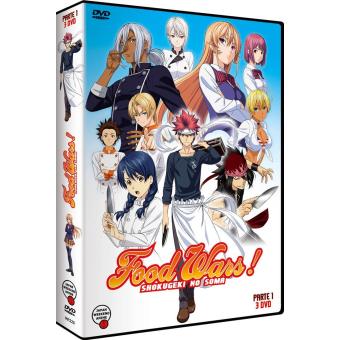 Food Wars Temporada 1 Parte 1 / Shokugeki no Soma (TV Series) (3DVD) - 1