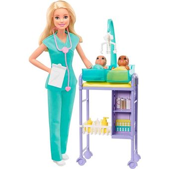 Barbie - Eu Quero Ser Pediatra - Mattel - Bonecas - Compra na