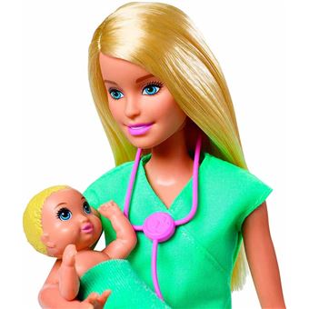 Barbie - Eu Quero Ser Pediatra - Mattel - Bonecas - Compra na