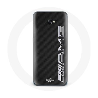 Capa Maniacase para Samsung Galaxy A5 2017 Amg Logotipo Carbono Textura - 1