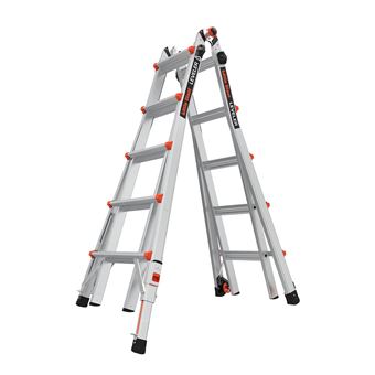 Escada Little Giant Ladders Leveler™ | 4x5 Degraus | Alumínio - 1