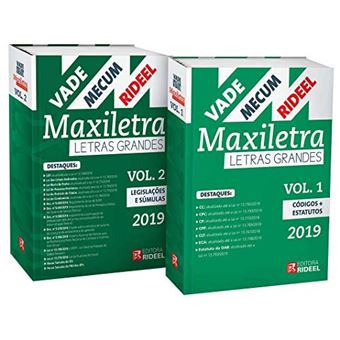 Vade Mecum Maxiletra Rideel. Letras Grandes – 2 Volumes - 1