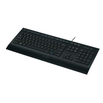 Teclado com Fios Logitech K280E Pro f/ Business | Idioma: Italiano | Preto - 1
