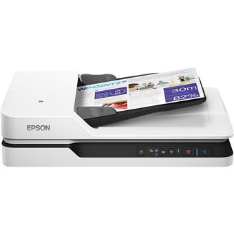 Scanner Epson WorkForce DS-1660W | Branco - 1