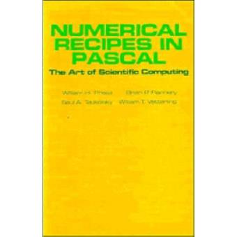 Numerical Recipes in Pascal (First Edition) - The Art of Scientific Computing - Hardback - 1989 - 1