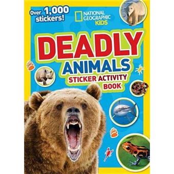 National Geographic Kids Fierce Animals Sticker Activity Book - 1