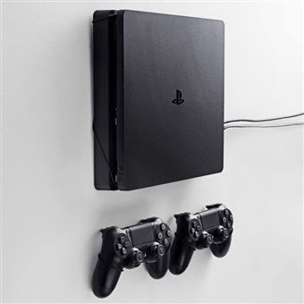 Montagem em Parede Floating Grip PS4 Slim Wall Mount | Preto - 1