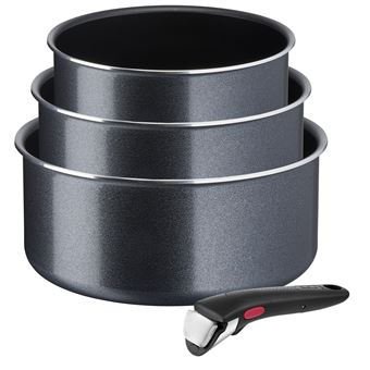 Conjunto de Cozedura Tefal Ingenio L15890 | Preto - 1
