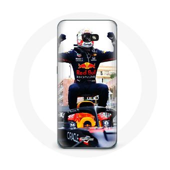 Capa Maniacase para Samsung Galaxy A5 2016 Fórmula 1 Max Verstappen Piloto de Corrida F1 Pretovermelho Eamarelo - 1