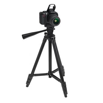 Tripé Universal para Câmara / Telemóvel Andowl Q-3120 | Preto - 1