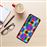 Capa Hapdey para Xiaomi Mi Note 10 - Note 10 Pro - CC9 Pro | Silicone Flexível em TPU | Design Quadrados coloridos com gotas de água - Preto_1