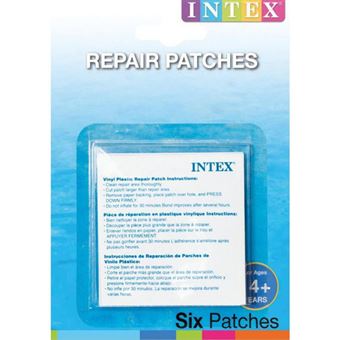 Kit 6 Remendos para Insufláveis Intex - Branco - 1