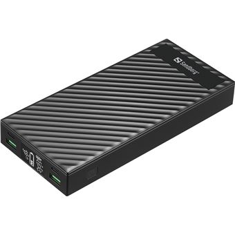 Power Bank Sandberg 420-87 | 30000 mAh | Preto - 1