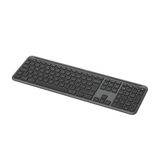 Teclado Wireless Logitech Signature Slim K950 | Idioma: Inglês US | Grafite - 1