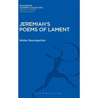 Jeremiah's Poems of Lament - Hardback - 2015 - 1