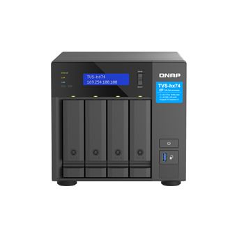 Nas QNAP TVS-H474 | Preto - 1