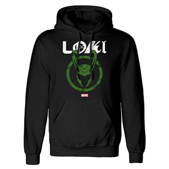 Polar com Capuz Unissexo Marvel Distressed Logo | S - Preto - 1