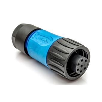 Conector elétrico  padrão Amphenol C016 30D006 110 10 | Azul - 1