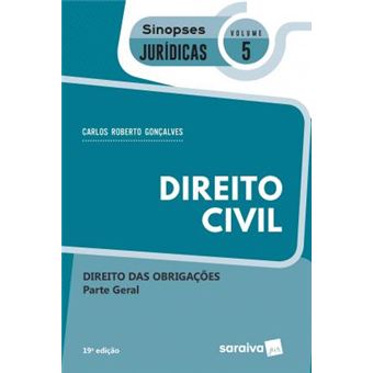 SINOPSES - DIREITO CIVIL - DIREITO DAS OBRIGAÇÕES - VOLUME 5 - 19ª EDIÇÃO 2020 - 1