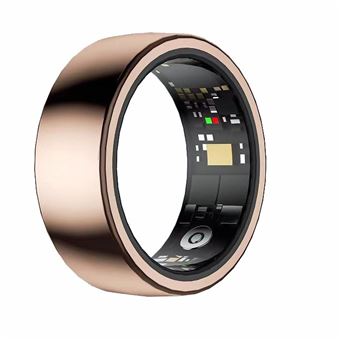 Anel Inteligente Tracker Arzopa® | Calorias | Oxigênio | Frequência Cardíaca e Qualidade do Sono | Tamanho 10 - 19.8mm | Rosa Gold - 1