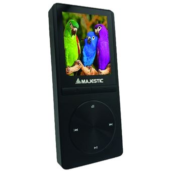 New Majestic BT-8480R Leitor MP4 Preto 8 GB - 1