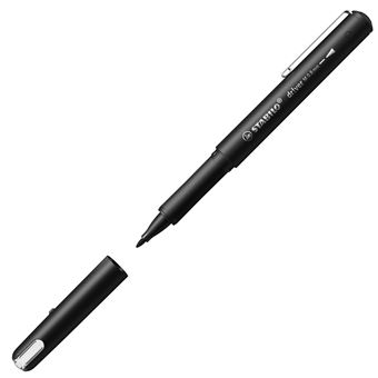 Caneta Fineliner STABILO dr!ver | Preto - 1