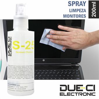 Spray Limpeza Monitores Due-Ci De 200Ml - 1