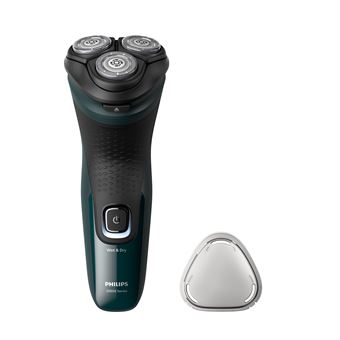 Máquina de Barbear Philips Shaver 3000X Series X3002/00 Máquina de barbear elétrica a húmido e a seco | Verde - 1