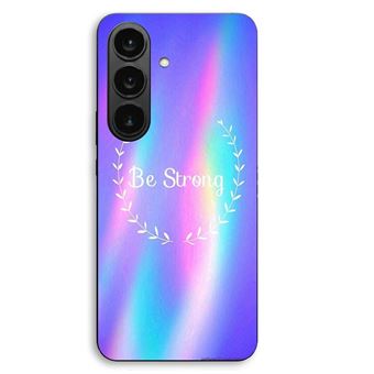 Capa Maniacase para Samsung Galaxy S26 Plus | Seja forte arco-íris - 1