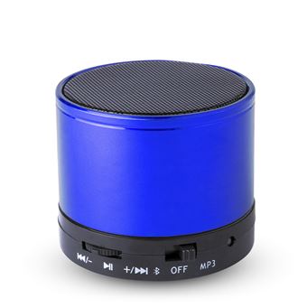 Coluna DAM Martins | Bluetooth 3.0 | 3W | Mãos-livres e Rádio FM - Azul - 1
