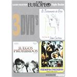 Le Testament d'Orphée (1959) + Jeux interdits (1952) + Piccolo mondo antico (1941) / Pack Cine Europeo 1 (3DVD)