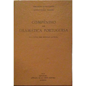 Compêndio de gramática portuguesa. [1.ª edição] - 1