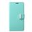 Capa Magunivers PU rico diário ciano para Samsung Galaxy S10_0