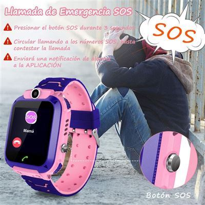 Relógio de Criança Smartwatch Spotykids  Jogos e Músicas - Azul -  Smartwatch - Compra na