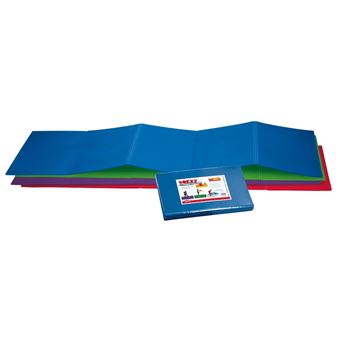 Tapete de Yoga Fochista 677899 | Azul, Verde, Vermelho - 1