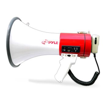 Pyle PMP57LIA megafone Indoor/ outdoor 50 W Vermelho, Branco - 1
