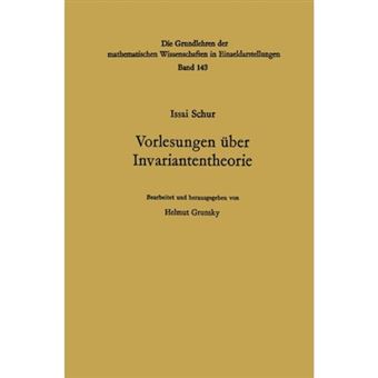 Vorlesungen uber Invariantentheorie - Paperback - 2012 - 1