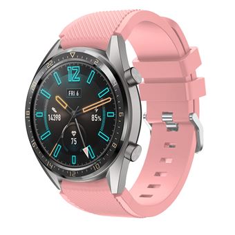 Pulseira silicone rosa para Huawei Watch GT - 1