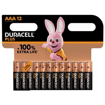 Pilha Duracell PLUS AAA | Bege - 1