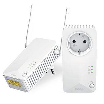 Adaptador de Rede Powerline Strong Powerline Wi-Fi 600 Kit | Branco - 1