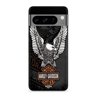 Capa Maniacase para Google Pixel 8 Pro | harley-davidson-mini-poster-logo-eagle - 1