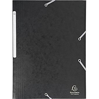 Pasta com Elásticos A4 Exacompta 17116H Preto - 1
