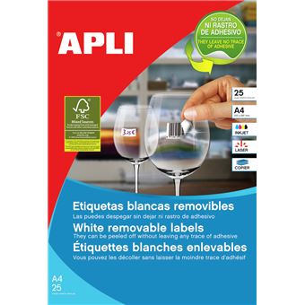 Etiqueta para impressão APLI 10197 | Branco - 1