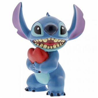 Figura Enesco Disney Stitch com Coração - 1