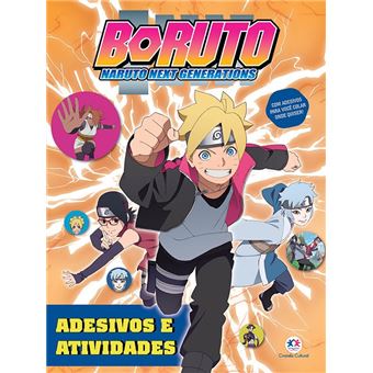 Boruto - Adesivos E Atividades - 1